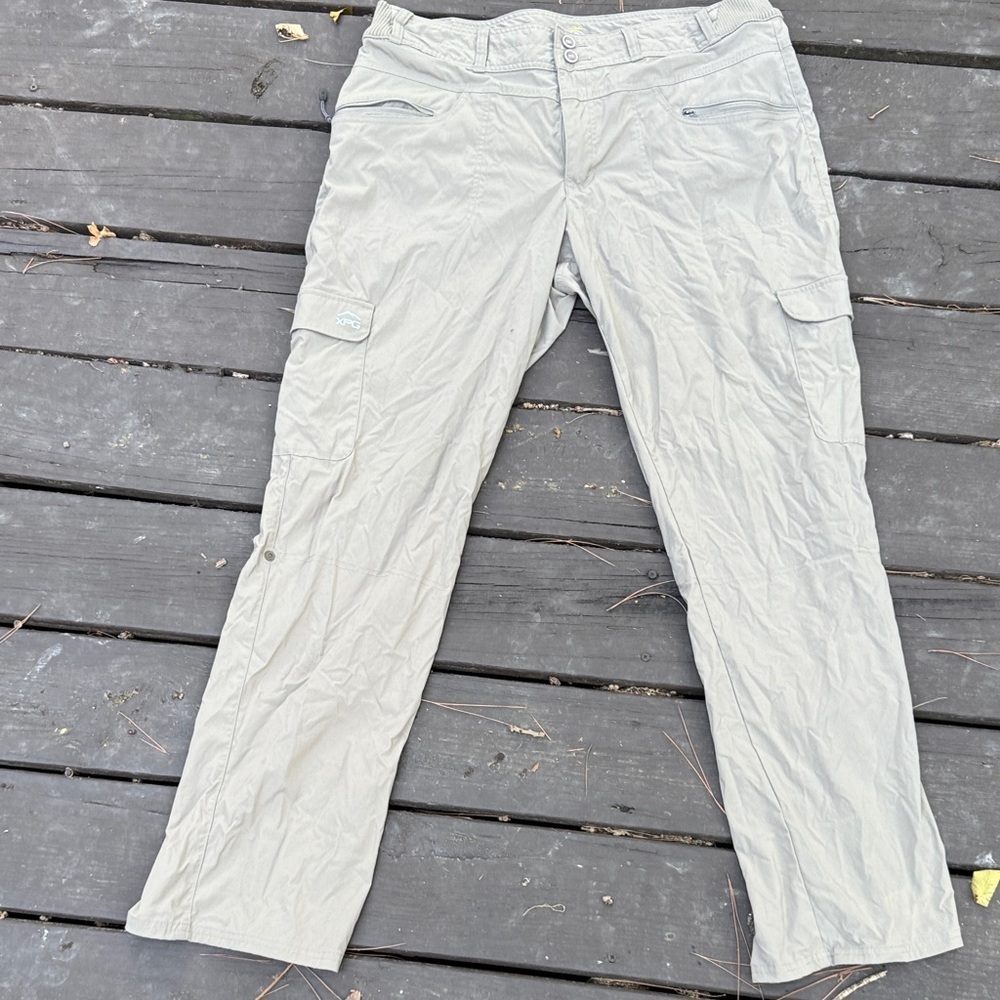 Cabela brown XPG Extreme Performance Gear women’s hiking pants size 14
